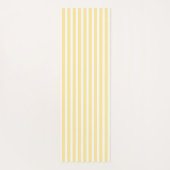 Flavescent Yellow  Vertical Stripped  Yogamat (Achterkant)