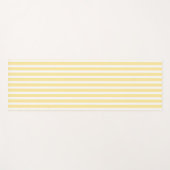 Flavescent Yellow  Vertical Stripped  Yogamat (Voorkant (horizontaal))