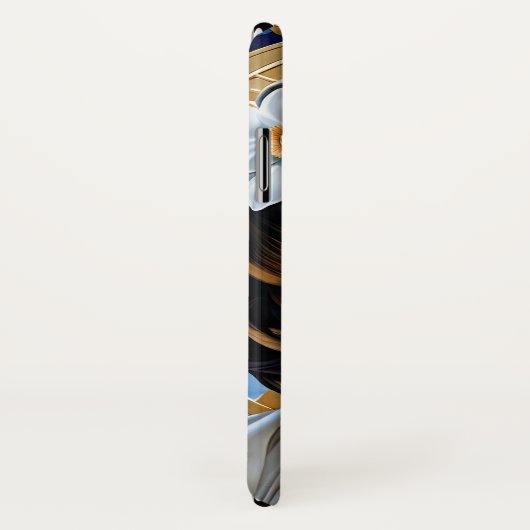 Flavia Art Nouveau Groep Mucha Stijl Case-Mate iPhone Case (Achterkant / rechts)