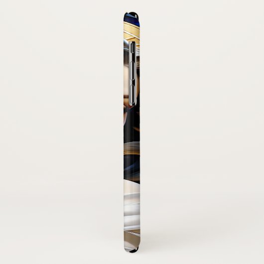 Flavia Art Nouveau Groep Mucha Stijl Case-Mate iPhone Case (Achterkant/links)