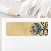 Flavia originele kunst adresetiketten etiket (Insitu)