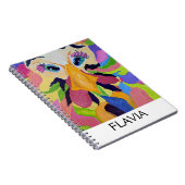 FLAVIA SPIRAAL NOTITIEBOEK (Rechterzijde)