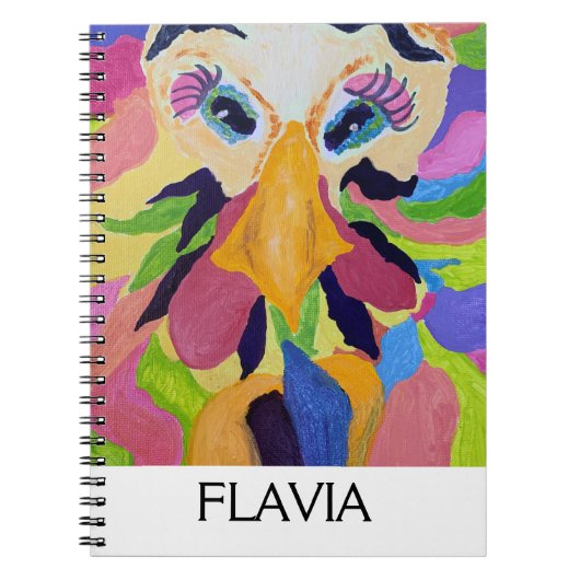 FLAVIA SPIRAAL NOTITIEBOEK (Voorkant)