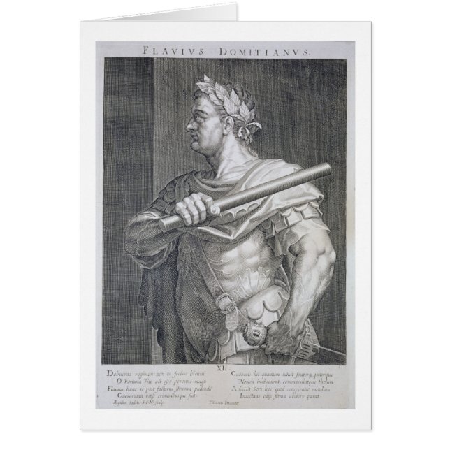 Flavius Domitian (AD 51 - AD 96) keizer van Rome 8 (Voorkant)