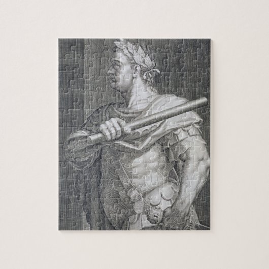 Flavius Domitian (AD 51 - AD 96) keizer van Rome 8 Legpuzzel (Verticaal)