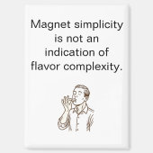 Flavor Complexity Refrigerator Magneet (Voorkant)