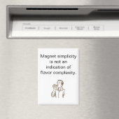 Flavor Complexity Refrigerator Magneet (Insitu (Vaatwasser))
