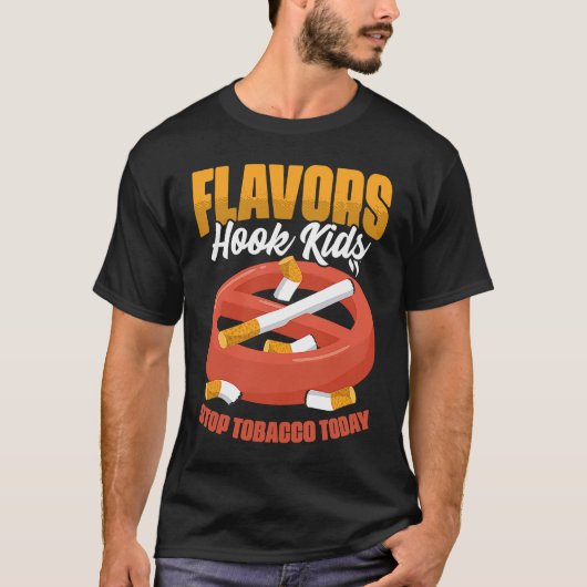 Flavors Hook Kids  Take Down Tobacco Day Anti Smok T-shirt (Voorkant)