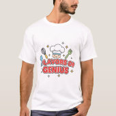 Flavors of Genius – Cute Chef Creativity T-Shirt (Voorkant)