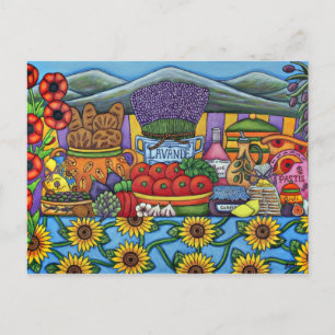 Flavours of Provence Postcard Briefkaart