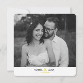 "Flavus"-bedankkaart (Voorkant)