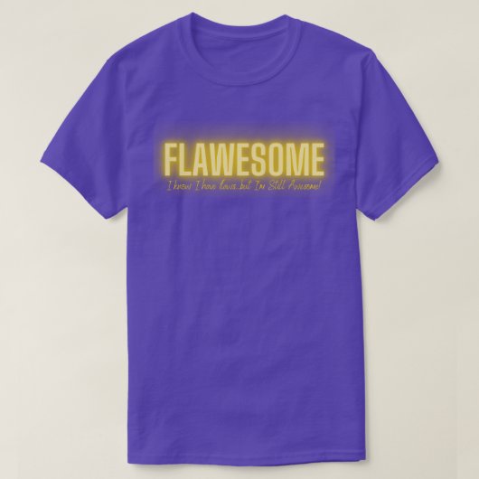 Flawesome Design T-shirt (Design voorkant)