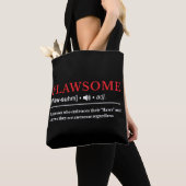 Flawsome - Aanpasbare Definitie Tote Bag (Dichtbij)