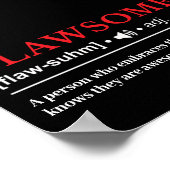 Flawsome - Customizable Definition Poster (Hoek)