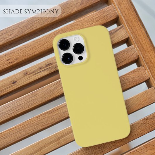 Flaxen Yellow - 1 van Top 25 massief geel tinten Case-Mate iPhone Case