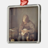 Flea-Catcher c.1655 Metalen Ornament (Links)