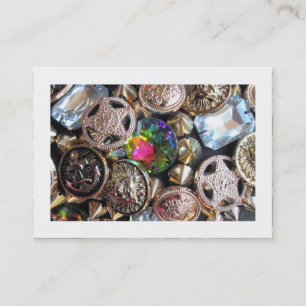 Flea Market Bling (omrand) Visitekaartje