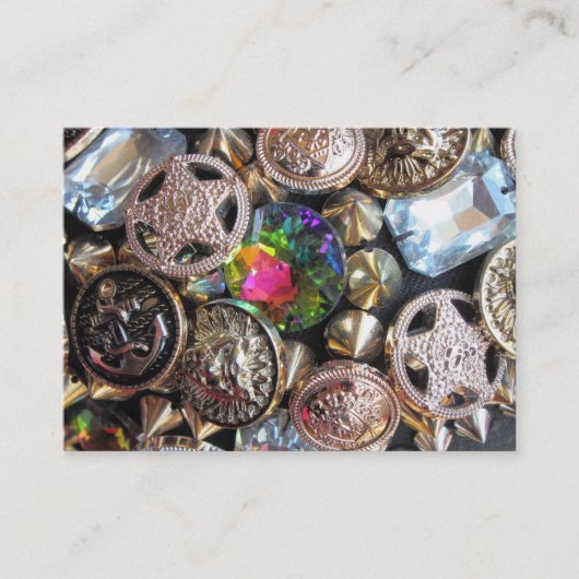 Flea Market Bling Visitekaartje (Voorkant)