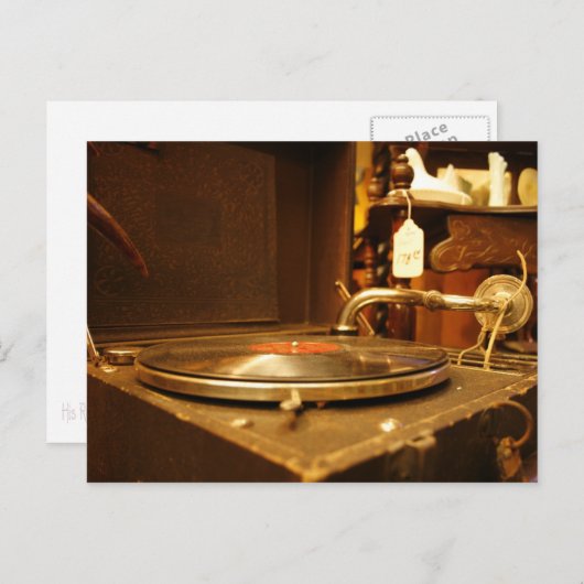 Flea Market Briefkaart (Voorkant / Achterkant)