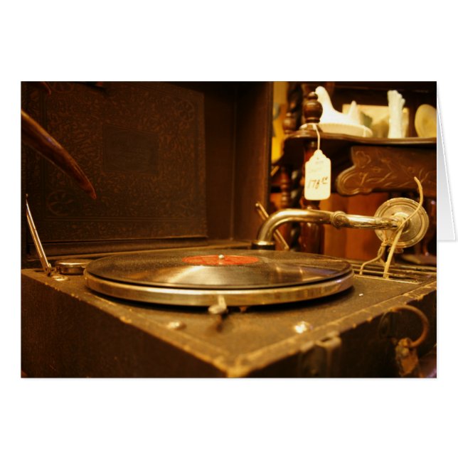 Flea-marktkaart (Voorkant Horizontaal)