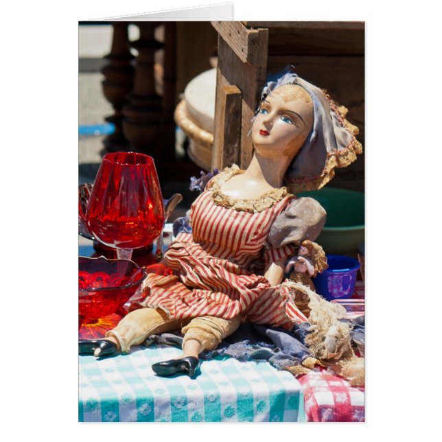 Flea-marktkaart (Voorkant)