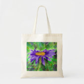 Fleabane Daisy Canvas tas (Voorkant)