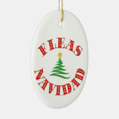 Fleas Navidad Keramisch Ornament (Rechts)