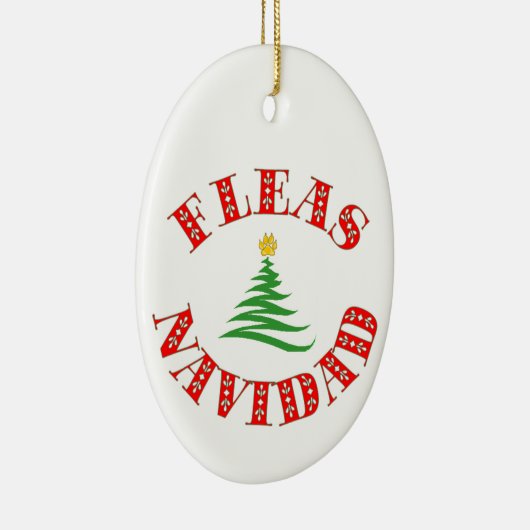 Fleas Navidad Keramisch Ornament (Rechts)
