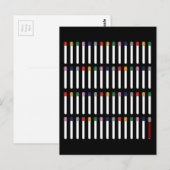 Flebotomie buizen briefkaart (Voorkant / Achterkant)