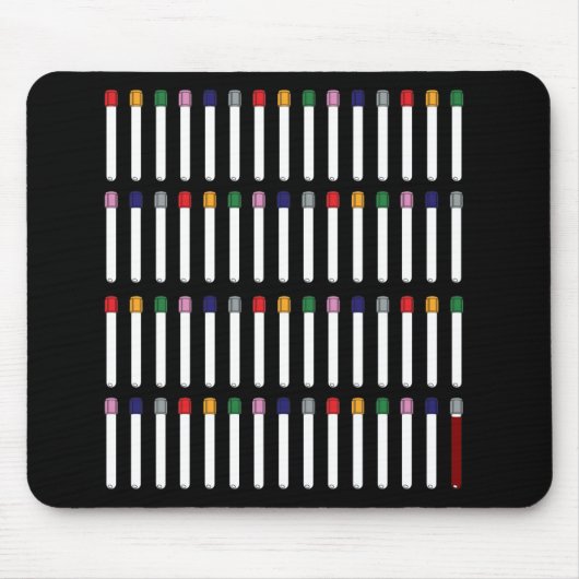 Flebotomie buizen muismat (Voorkant)