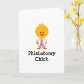 Flebotomie Chick-Wenskaart Kaart (Gele Bloem)