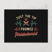 Flebotomie, dat is de tip die ik je beloofd heb briefkaart (Voorkant)