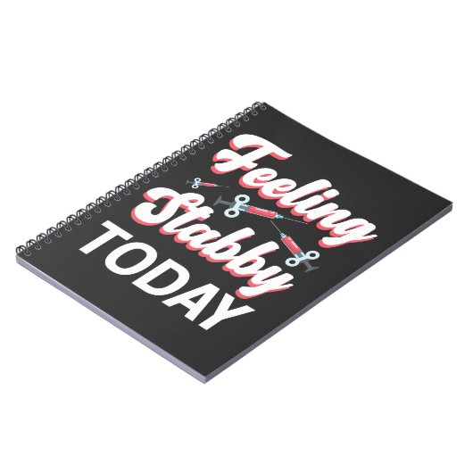 Flebotomie Humor Notitieboek (Linkerzijde)