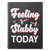 Flebotomie Humor Notitieboek (Voorkant)