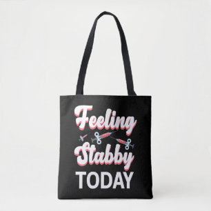 Flebotomie Humor Tote Bag