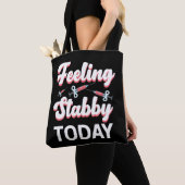 Flebotomie Humor Tote Bag (Dichtbij)