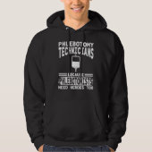 Flebotomie Technicus Merch - Unieke Technicus De Hoodie (Voorkant)