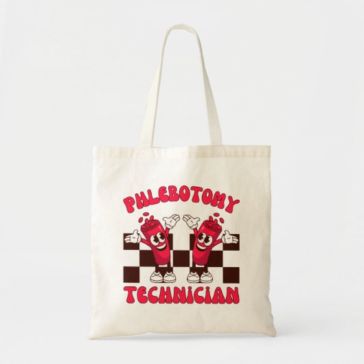 Flebotomietechnicus | flebotomist | Phleb-Afstudee Tote Bag (Voorkant)