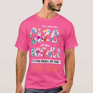 Flebotomist Behendigheid Spuit Flebotomie Medisch T-shirt