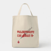 Flebotomist Canvas tas (Achterkant)
