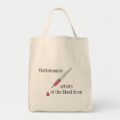 Flebotomist Canvas tas (Voorkant)