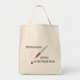 Flebotomist Canvas tas