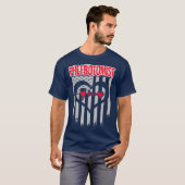 Flebotomist Flag Needle Phlebotometechnicus T-shirt (Voorkant volledig)