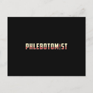 Flebotomist Flebotomie Arts Verpleegkundige Medisc Briefkaart