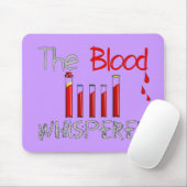 Flebotomist Gifts "The Blood Whisperer" Muismat (Met muis)