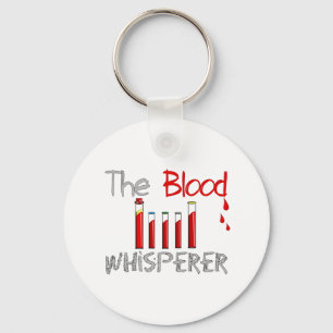 Flebotomist Gifts "The Blood Whisperer" Sleutelhanger