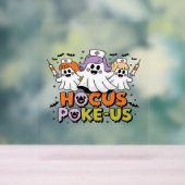 Flebotomist Halloween Medical Lab Tech Spooky ER Acryl Bord (Neutraal)