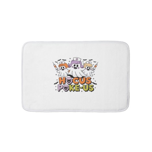 Flebotomist Halloween Medical Lab Tech Spooky ER Badmat (Voorkant)