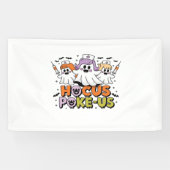 Flebotomist Halloween Medical Lab Tech Spooky ER Spandoek (Horizontaal)