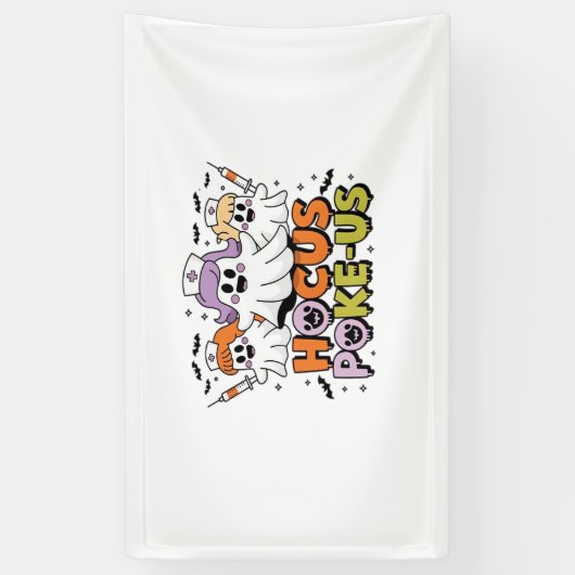 Flebotomist Halloween Medical Lab Tech Spooky ER Spandoek (Verticaal)